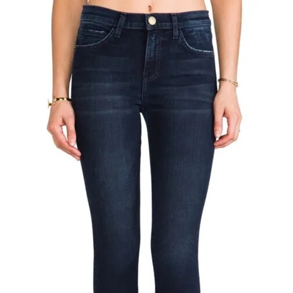 Current Elliott the high waist skinny in color Crosby
